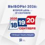Выборы-2026: второй день — 19 сентября
