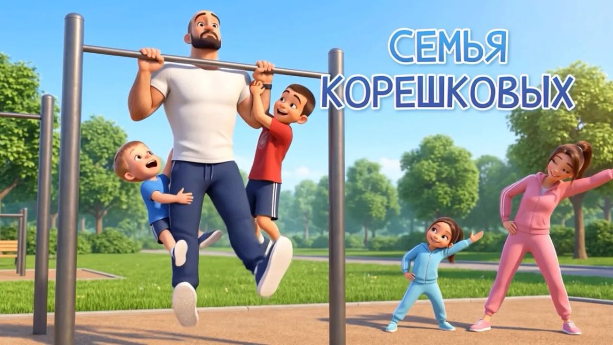 Гостями первого выпуска нового шоу 12 канала стала семья Корешковых!