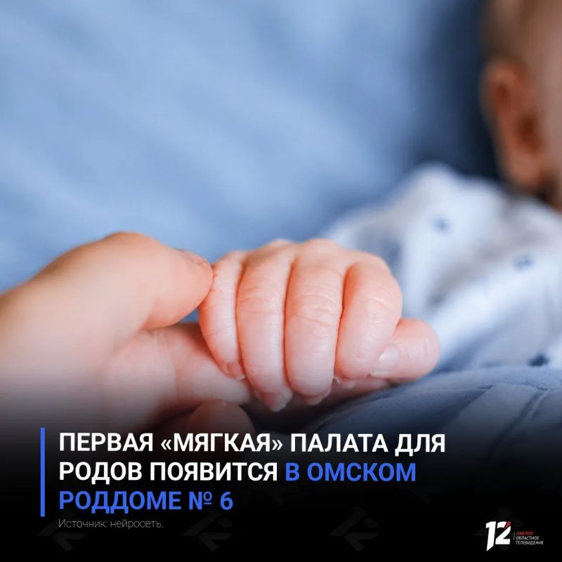 Первая «мягкая» палата для родов появится в Омском роддоме № 6