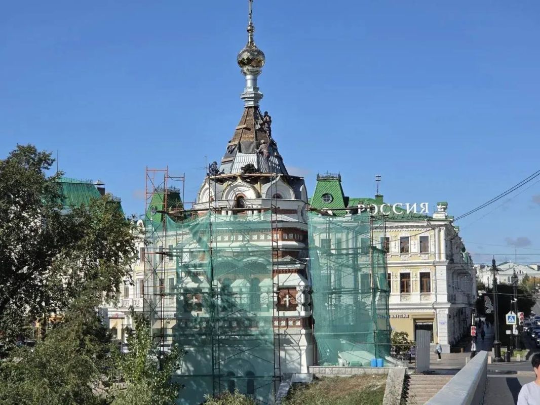 Историческая часовня в Омске преображается Историческая часовня в Омске преображается