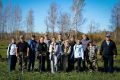В Знаменском районе на выходных прошла большая посадка леса