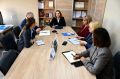 Провела рабочую встречу с главой Колосовского района Петром Ивановичем Терлеевым