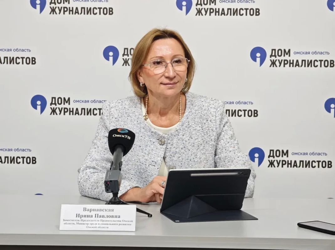 Ирина Варнавская выступила на пресс-конференции «Омское долголетие»