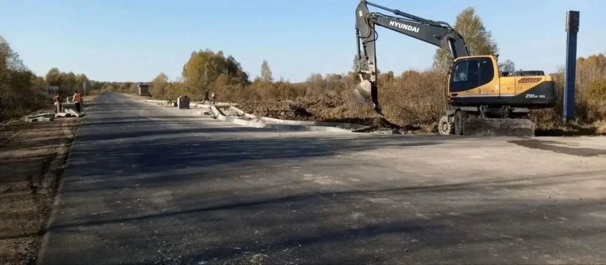 Виталий Хоценко: в Тевризском районе продолжается ремонт дороги Тара – Усть-Ишим