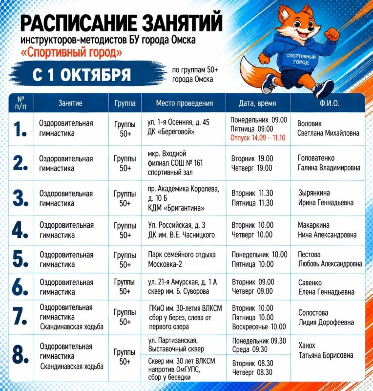 Бесплатные тренировки в Омске от «Спортивного города» — спорт для всех! Бесплатные тренировки в Омске от «Спортивного города» — спорт для всех!