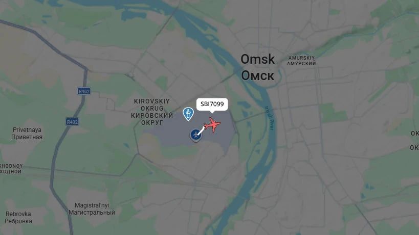 Резервный борт с пассажирами вылетел из Омска в Махачкалу