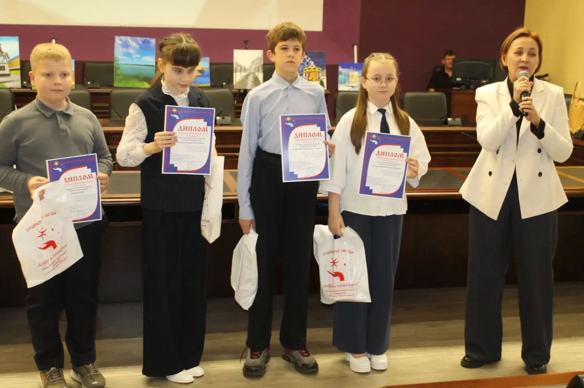 Юная омичка стала «Социальной звездой» Юная омичка стала «Социальной звездой»