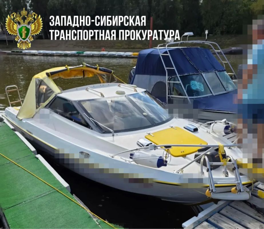 В Омской области по инициативе транспортной прокуратуры пресечена незаконная деятельность местного жителя по коммерческим перевозкам пассажиров в акватории реки Иртыш