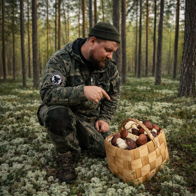 Грибная охота: приключение среди дикой природы