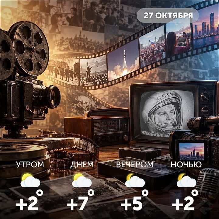 Доброе утро, омичи! Задумывались ли вы, как съемки сегодняшнего дня становятся историей завтрашнего?