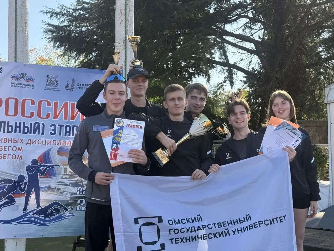 Омичи стали бронзовыми призерами Кубка России по полиатлону