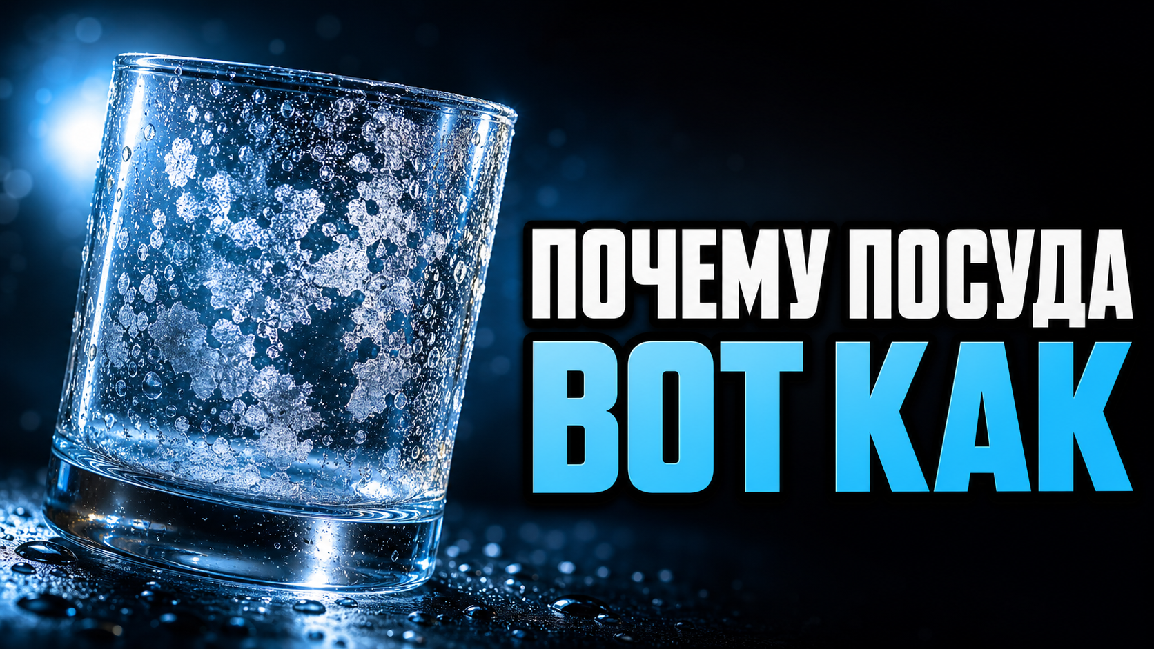 Белый налёт после мойки: почему посуда мутнеет и как вернуть ей блеск